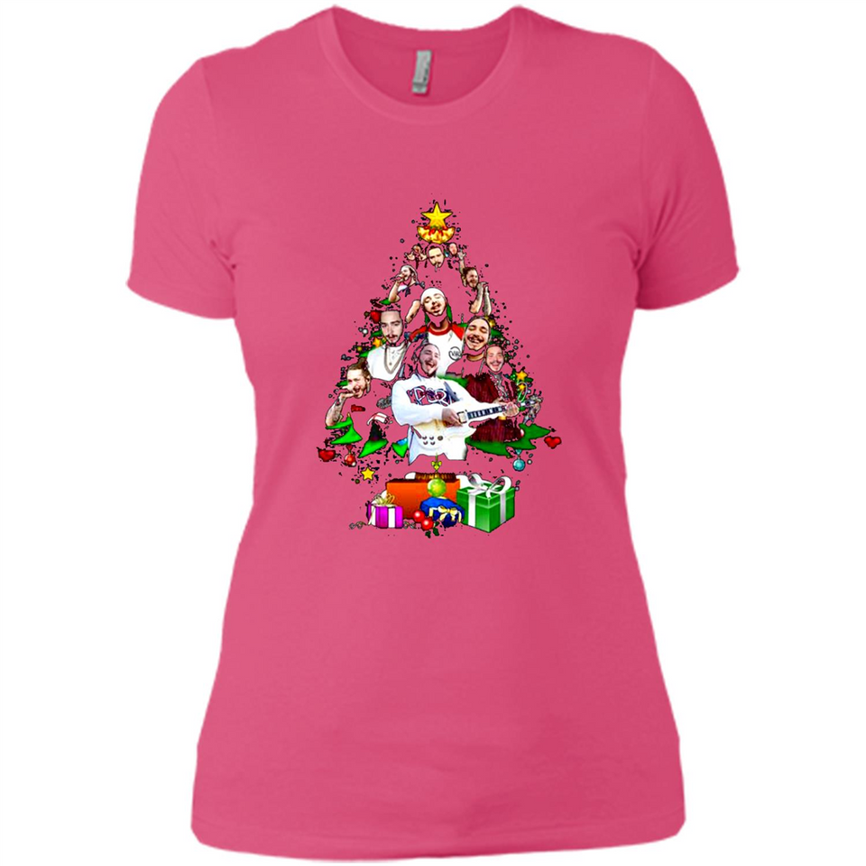 Post Malone Christmas Tree Sweater PINGPONG