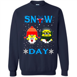 Snow Day Shirt For Chicago Bulls Vs Minion Fans pingpong