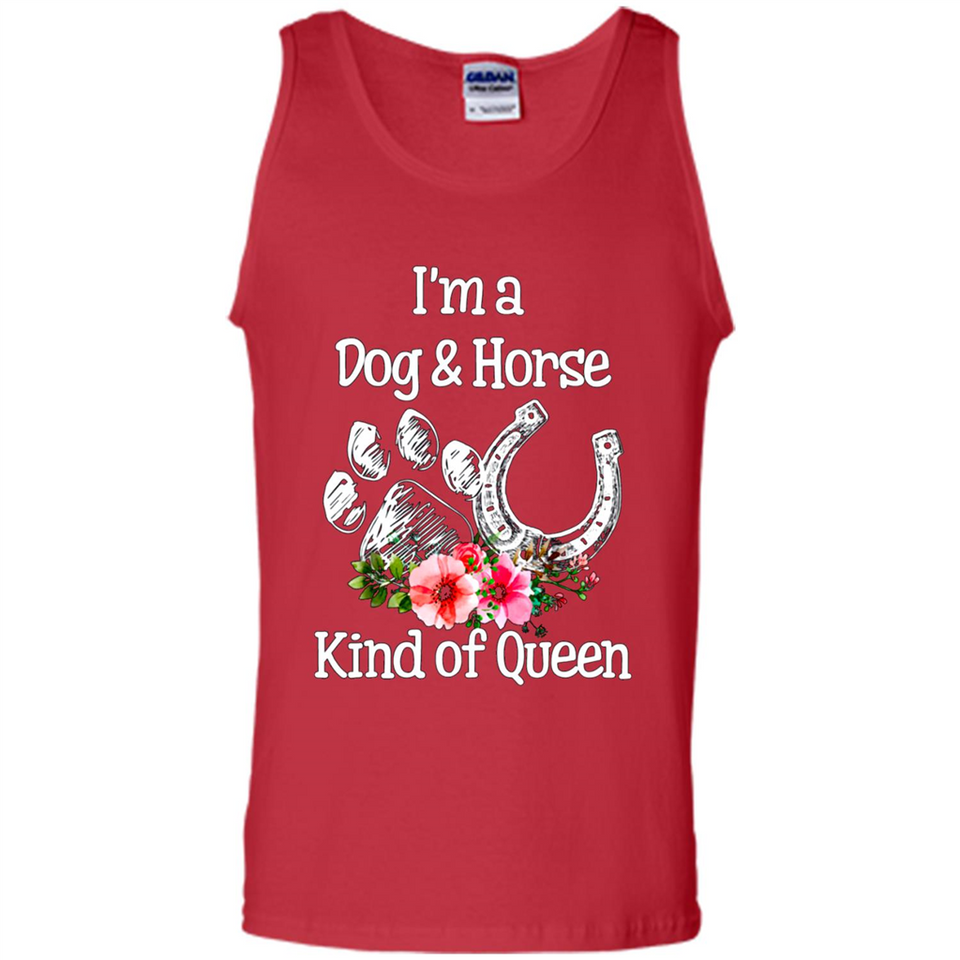 I'm A Dog & Horse Shirt Animal Lover Gift