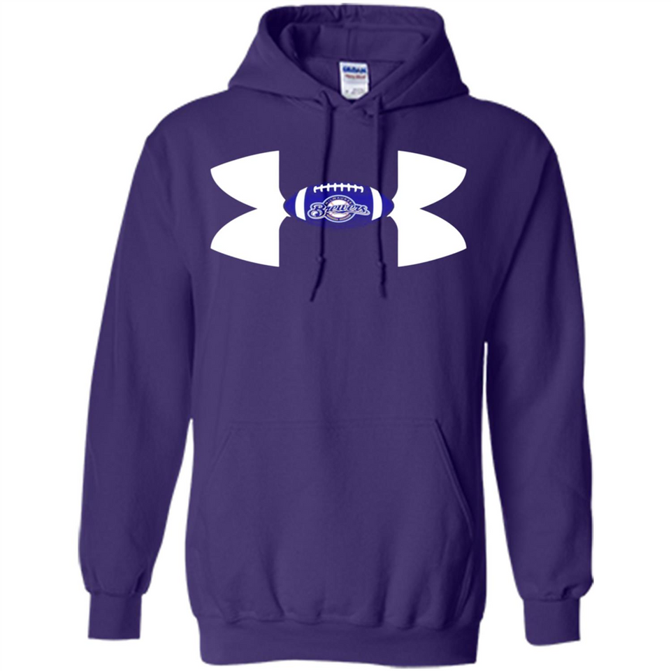 Milwaukee Brewers Under Armour Logo - Hoodie