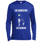 Boston Celtics Like GrandFather Like GrandSon - Canvas Long Sleeve T-Shirt