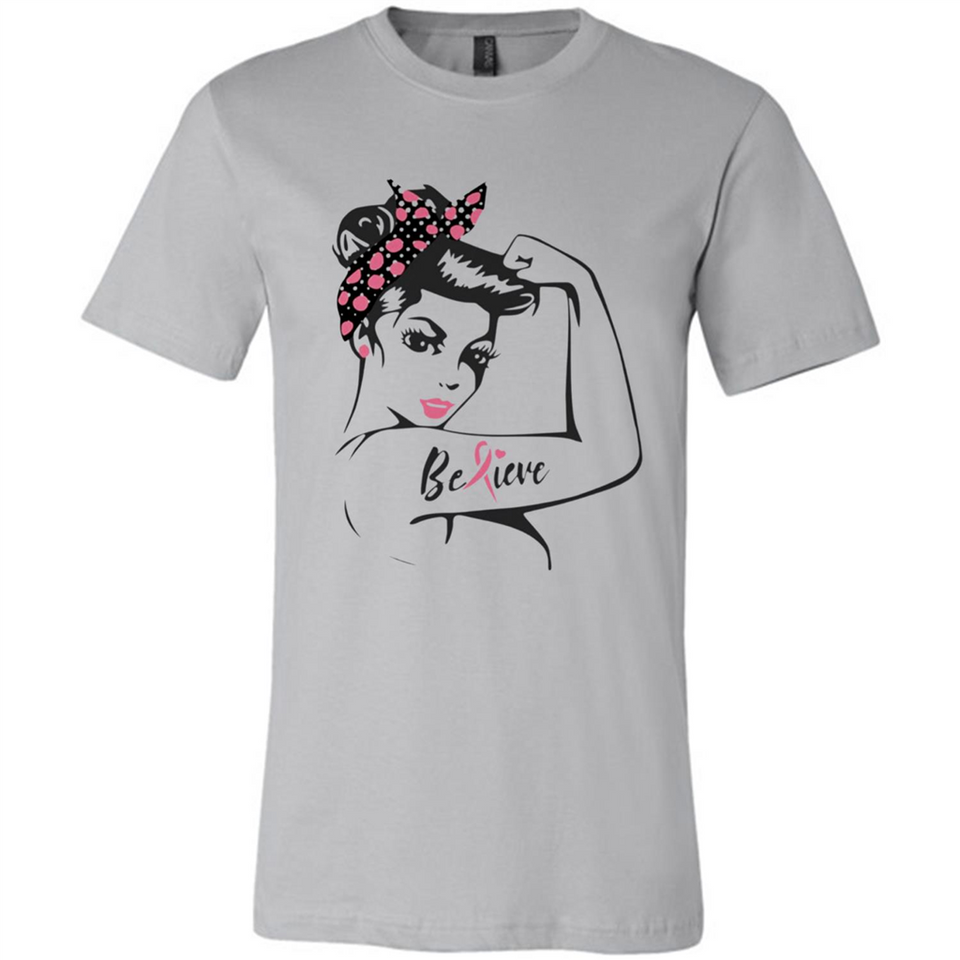 National Breast Cancer Day - Canvas Unisex T-Shirt