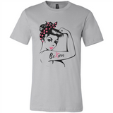 National Breast Cancer Day - Canvas Unisex T-Shirt