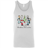 Snoopy Christmas Time Is Here Sporty T-Shirt - Canvas Unisex Tank