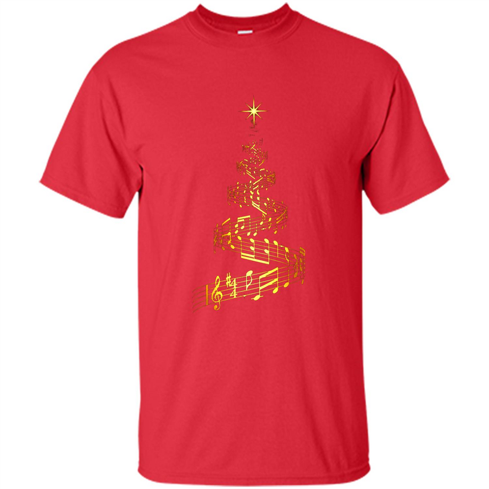 Music Note Christmas Tree Xmas Music Lover Mug PINGPONG - Shirt