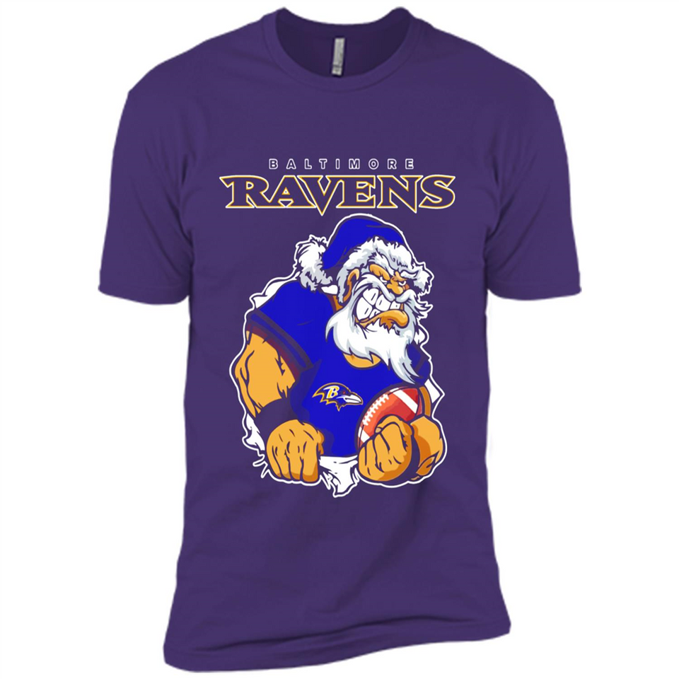 Grumpy Santa Claus Baltimore Ravens Football Team PINGPONG