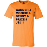 Baseball Favorite Players - Canvas Unisex T-Shirt