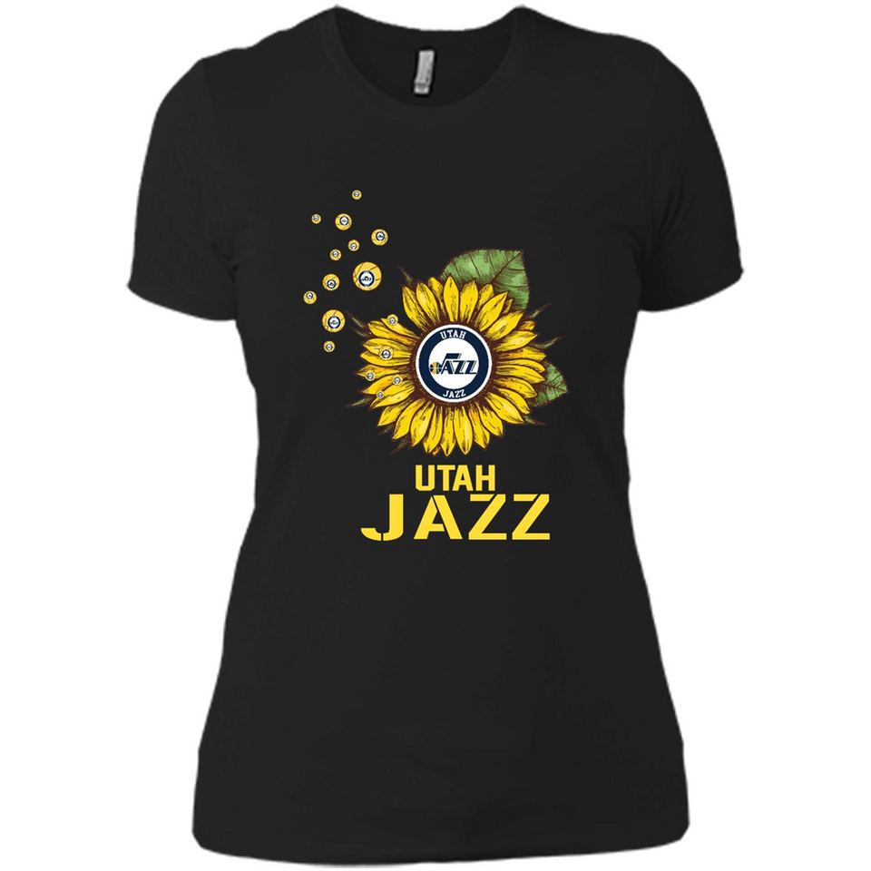 Utah Jazz Basketball Sunflower