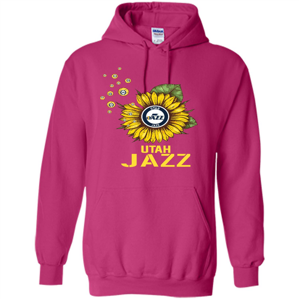 Utah Jazz Basketball Sunflower