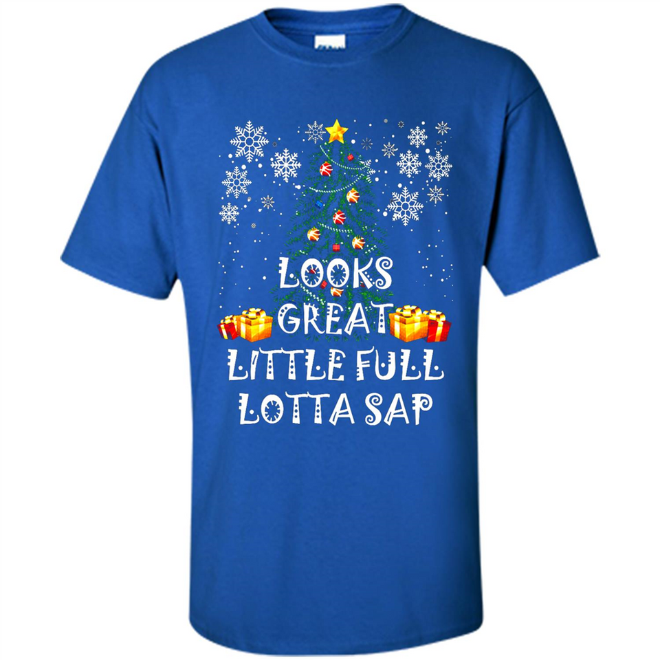 Looks Great Little Full Lotta Sap Funny Christmas Tree Mug PINGPONG - Shirt