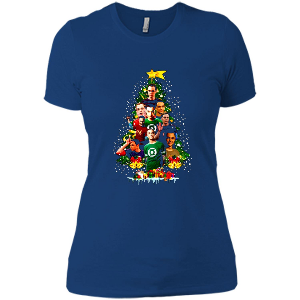 Sheldon Cooper Christmas tree sweater PINGPONG