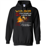 Know I'm on fire let me finish this weld shirt Sweatshirt - Hoodie