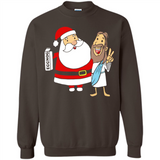 Eggnog Santa And Jesus Christmas