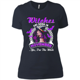 Witches Are Born In November Halloween