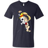 Luffy Flag One Piece - Men's V-Neck