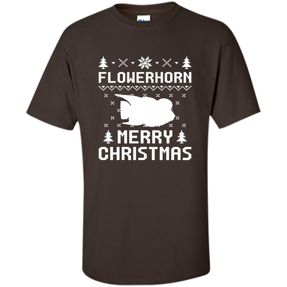 Flowerhorn Christmas T-shirt, Ugly Christmas Sweater - Shirt