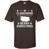 Flowerhorn Christmas T-shirt, Ugly Christmas Sweater - Shirt