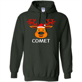 Comet Santa Claus Funny Xmas Holiday T-Shirt - Hoodie
