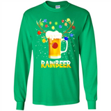 Rainbeer Christmas Reindeer Beer Drinking