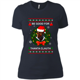 Mike Tyson Thanta Clauth Santa Claus Christmas sweater PINGPONG