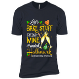 Let’s Bake Stuff Drink And Watch Hallmark Christmas Movies Sweatshirt PINGPONG