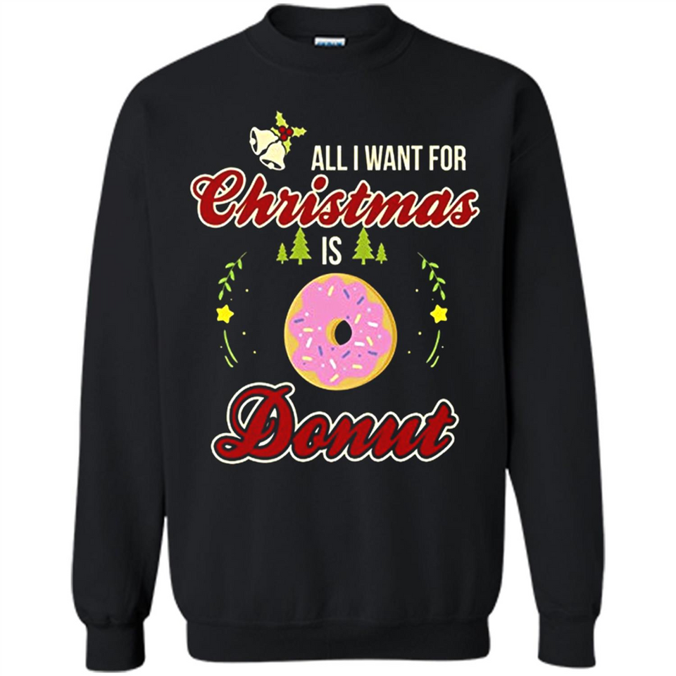 Perfect Costume For Girls. Xmas Shirt For Donut Lover