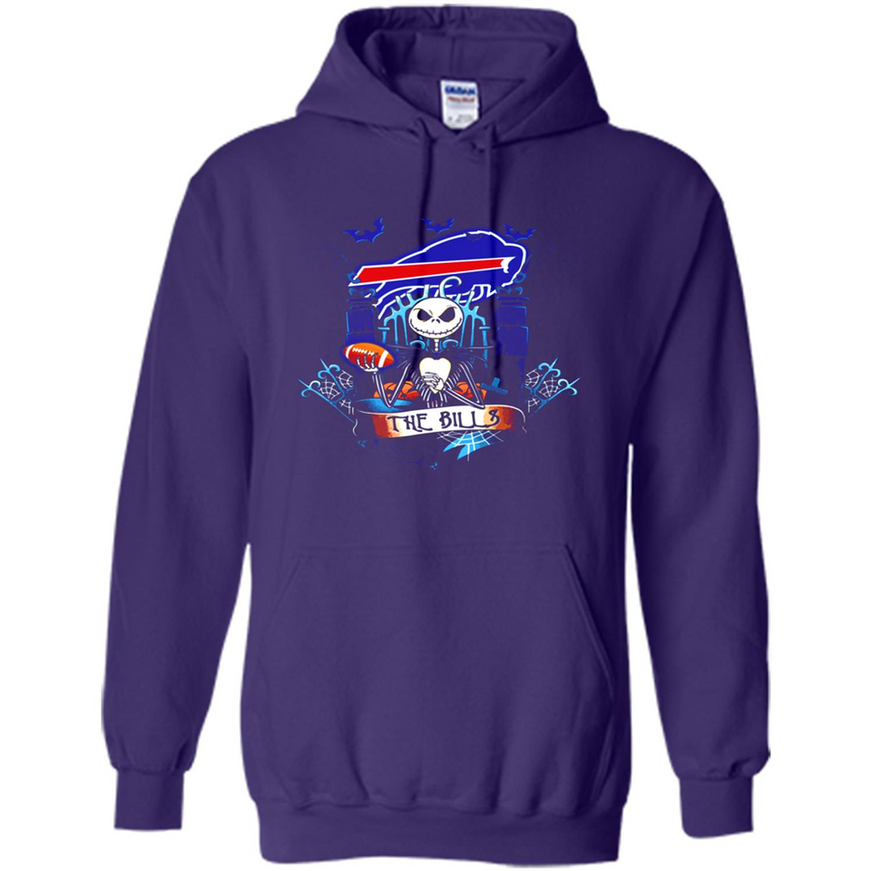 Buffalo Bills Halloween The Nightmare Before Christmas - Hoodie