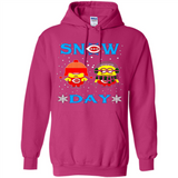 Snow Day Shirt For Cincinnati Reds Vs Minion Fans pingpong