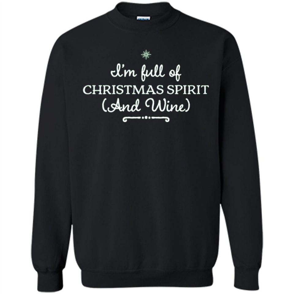 Christmas Tshirt for Women - Christmas Wine