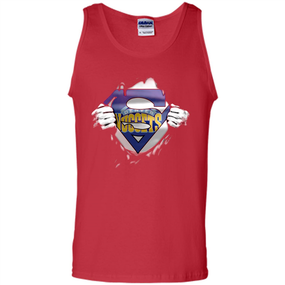 Denver Nuggets And Superman Fans - Tank Top