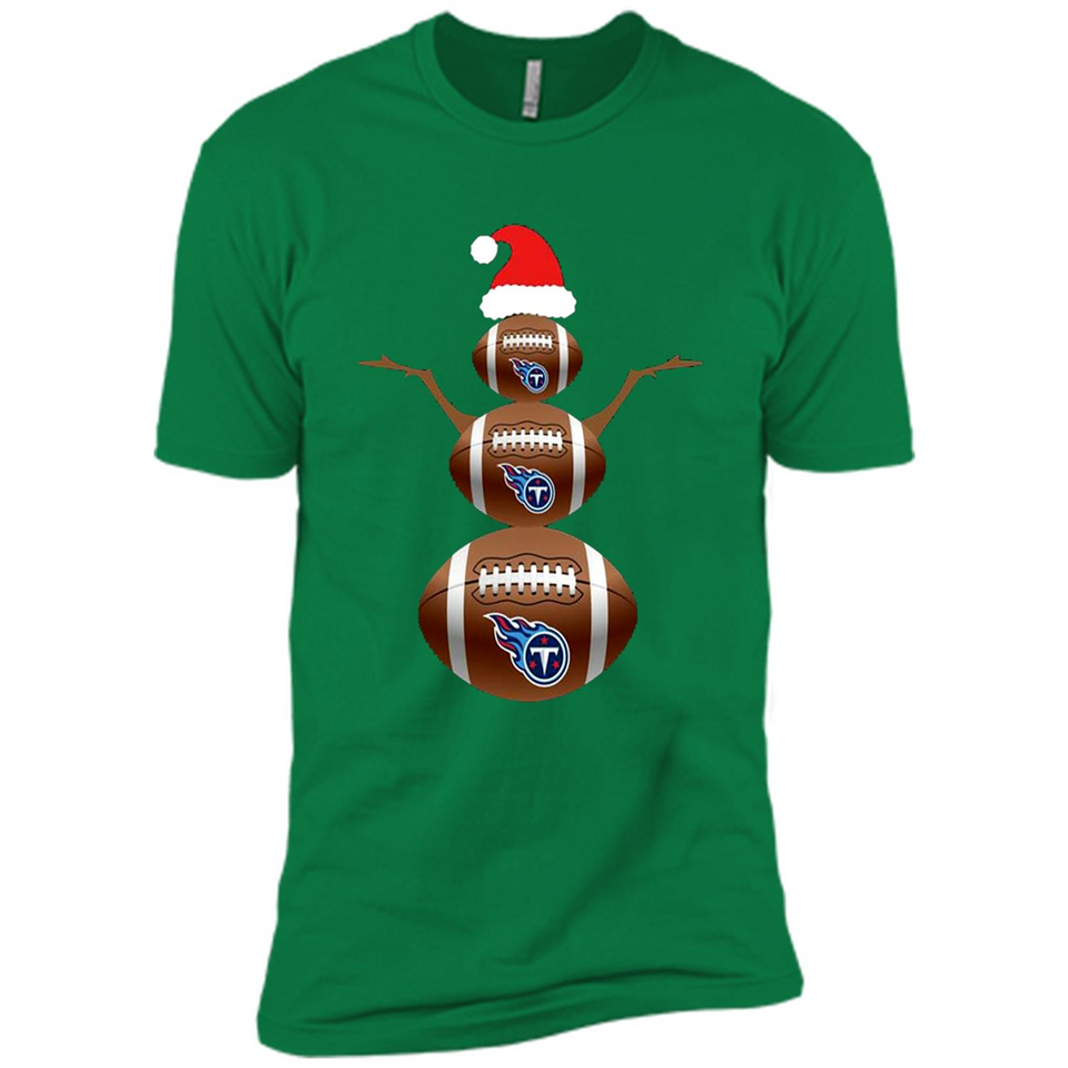 Tennessee Titans NFL Dabbing Snowman Xmas