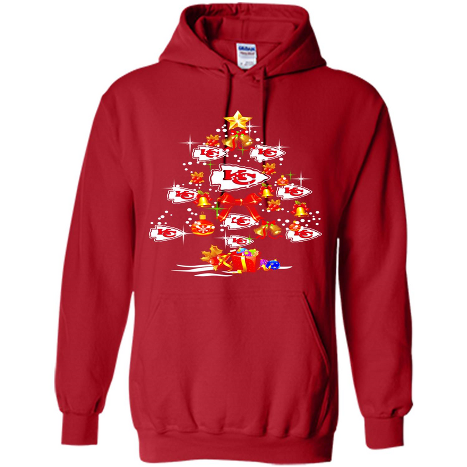 Kansas City Chiefs Christmas Tree PINGPONG