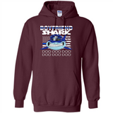 Police boyfriend Shark Blue Line Tee