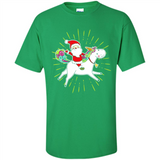 Unicorn And Santa Christmas - Shirt
