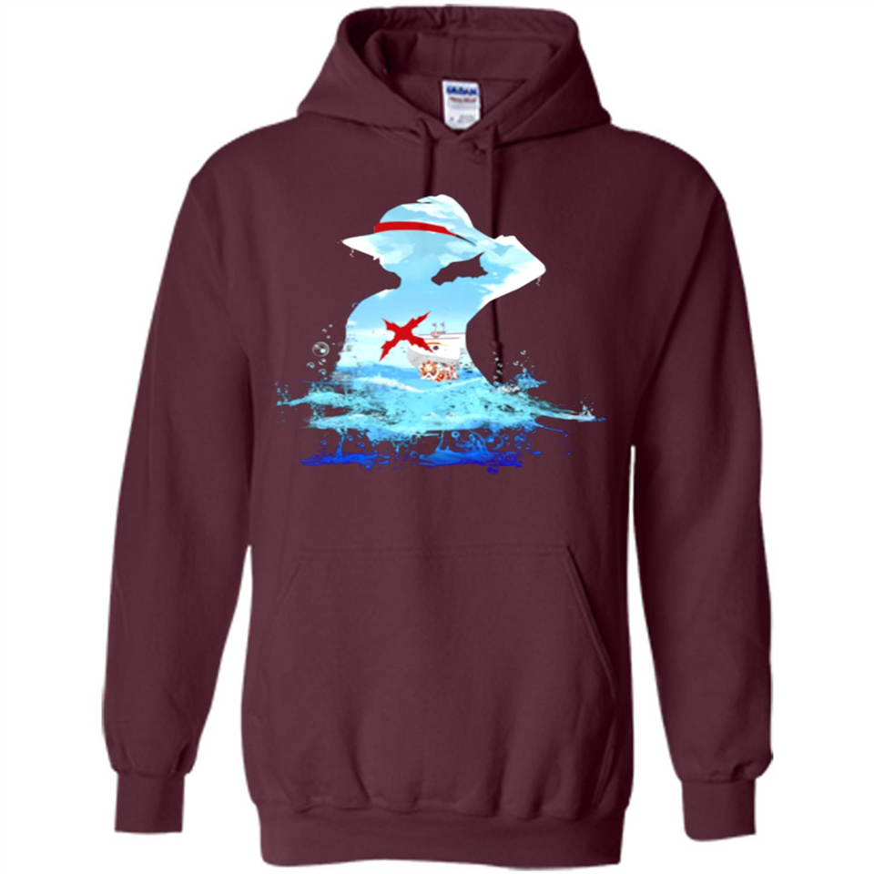 Luffy sea 2 - Hoodie