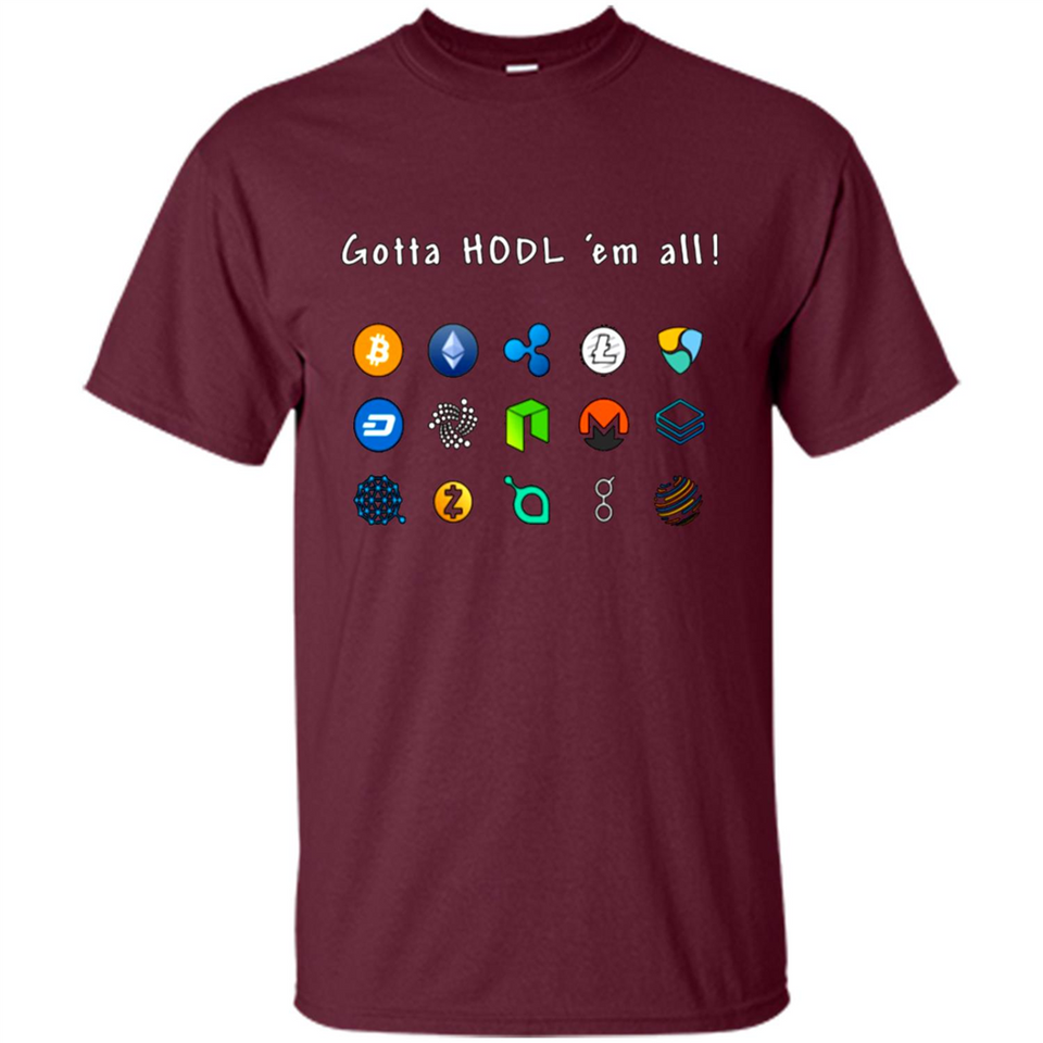 Ethereum Bitcoin Litecoin Gotta HODL em all Crypto PING PONG