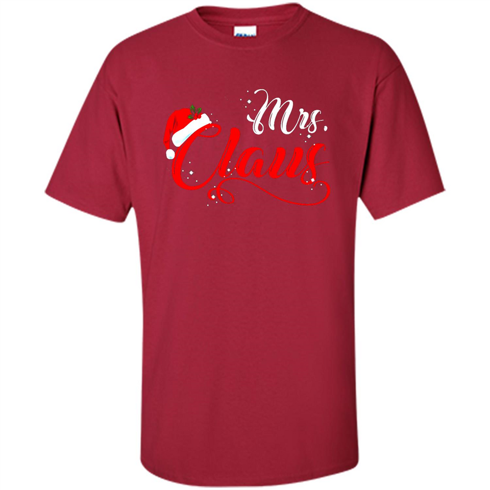 Mrs. Claus Santa Claus Merry Xmas T-Shirt - Shirt