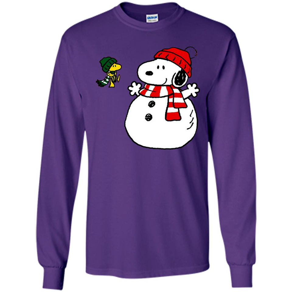 Snoopy Snowman Christmas
