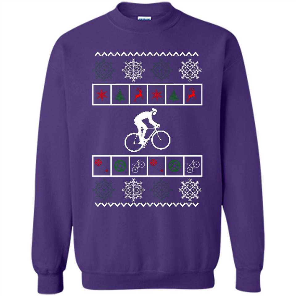 Christmas Ugly Sweater Best Cycling Ugly Christmas Sweater - Sweatshirt