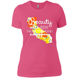 Paradise California Strong Camp Fire Youth T-Shirt PINGPONG - Ladies' Boyfriend T-Shirt