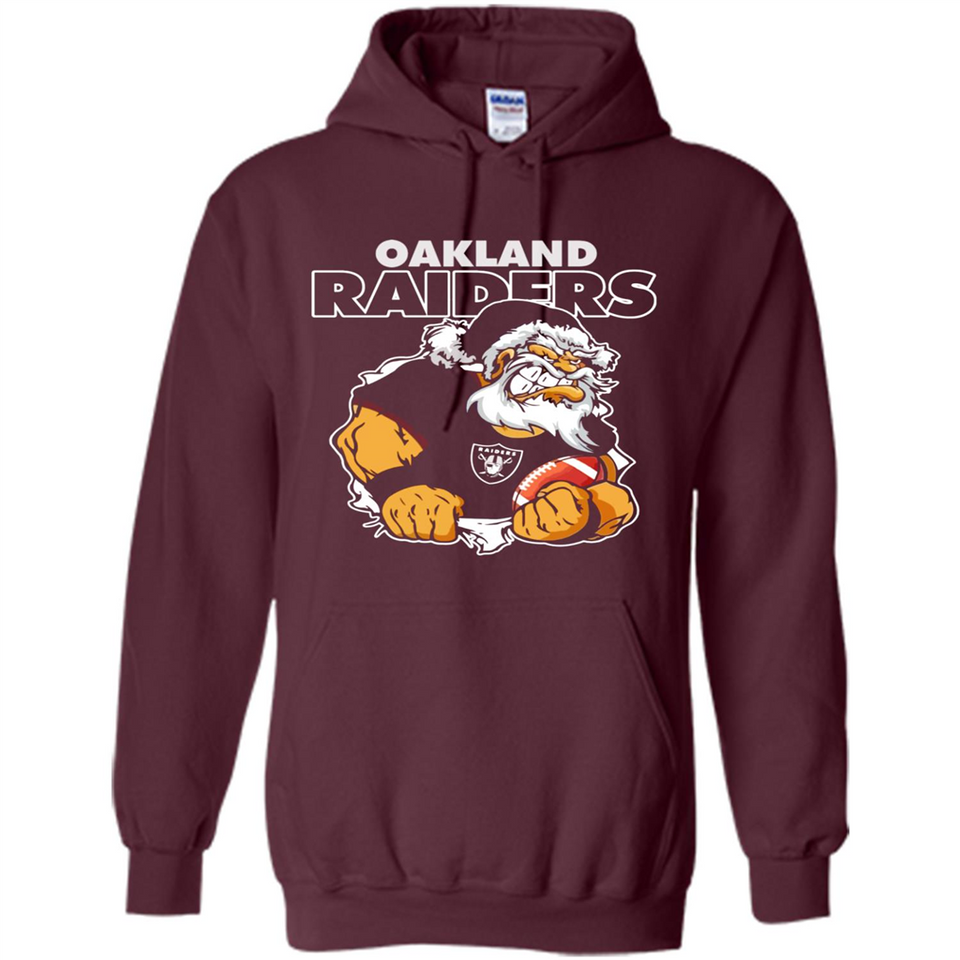 Grumpy Santa Claus Oakland Raiders Football Team PINGPONG
