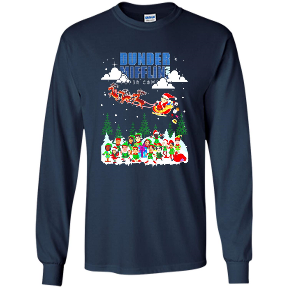 NBC The Office Dunder Mifflin Ugly Christmas Sweater PINGPONG