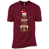 San Francisco 49ers NFL Dabbing Snowman Xmas