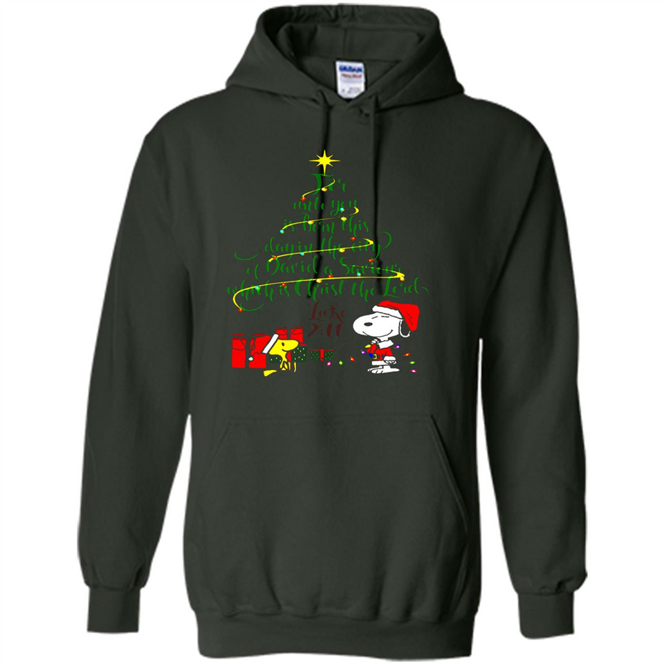 Snoopy Christmas Tree T-Shirt - Hoodie