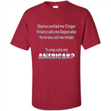 Obama Called Me Clinger Trump Calls Me American