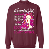 November Butterfly Girl - Sweatshirt