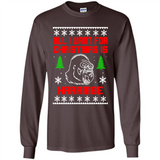 All I Want For Christmas Is HarambeT Rex Attack Reindeer ugly sweater PINGPONG