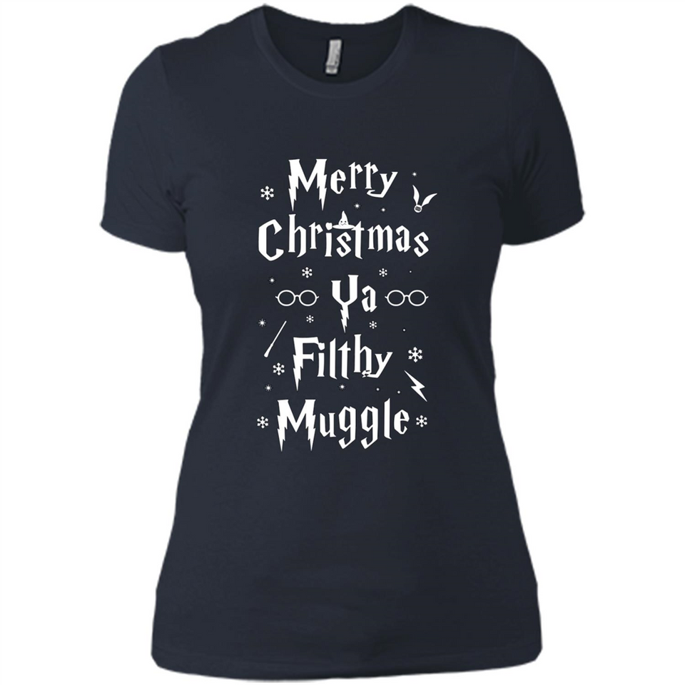 Merry Christmas Ya Filthy Muggle Christmas Sweatshirt PINGPONG