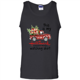 Snoopy This Is My Hallmark Christmas Movies Watching T-Shirt - Tank Top