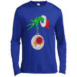 Amazing Phoenix Sun Glitter Grinch Monogram Ornament Christmas Gift - Canvas Long Sleeve T-Shirt